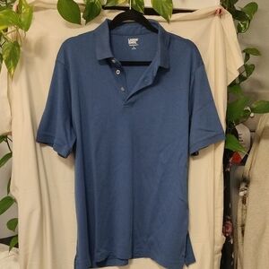 Lands' End Men's Classic Blue Polo